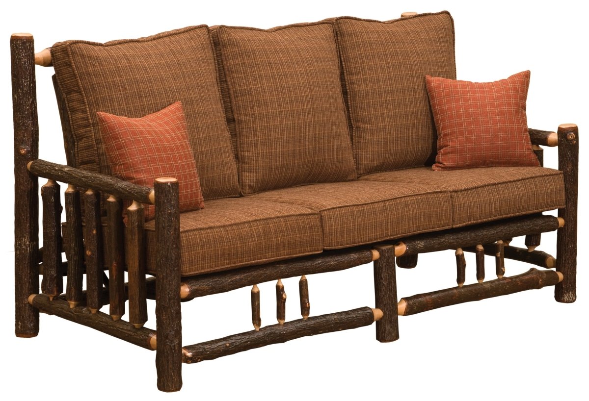 Hickory Log Sofa