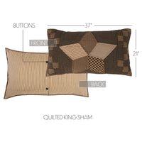 Farmhouse Star King Sham