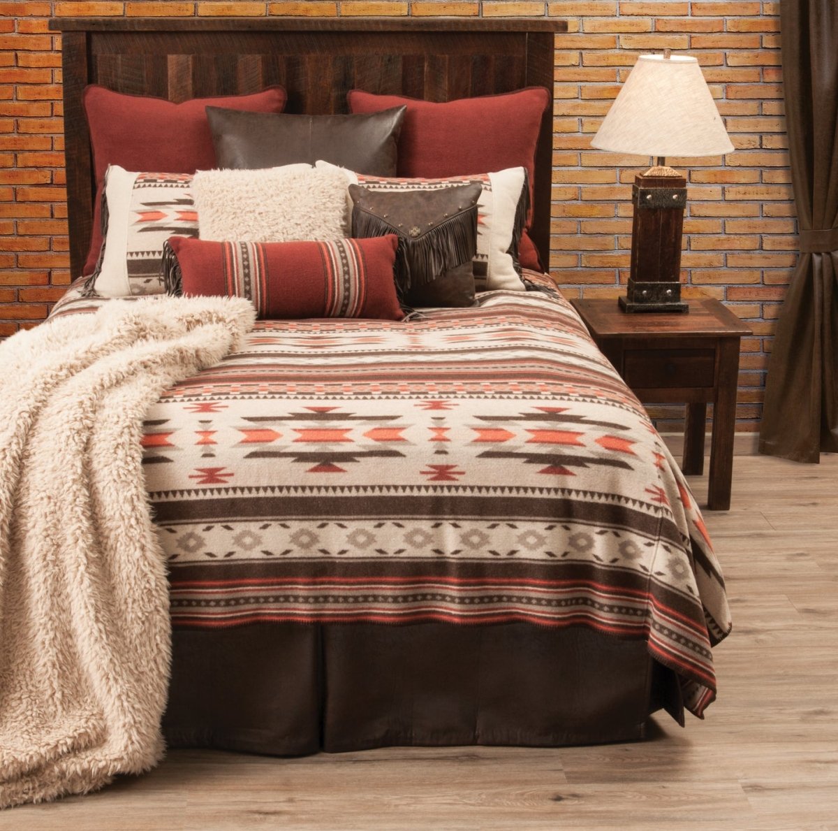 Wooded River Alamosa Bedspread Set