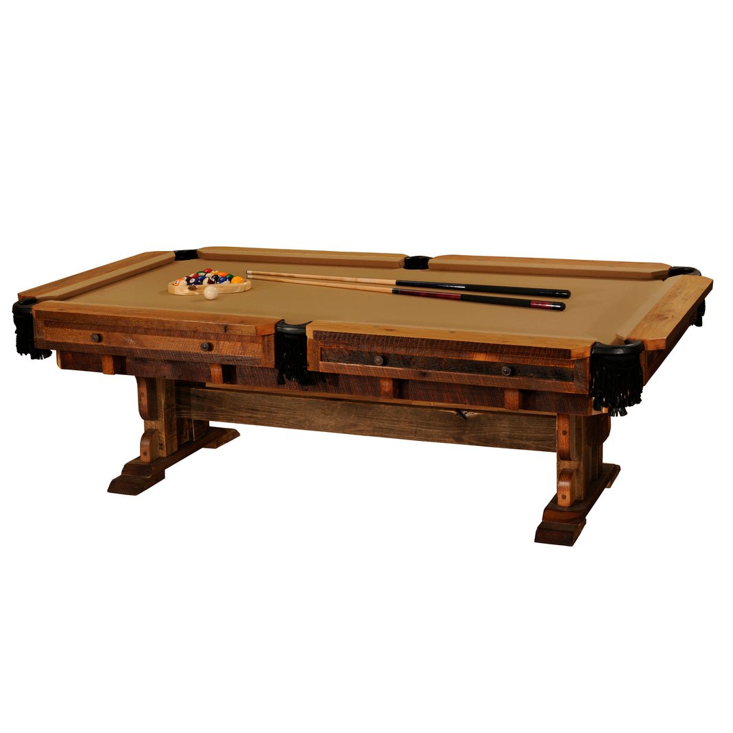 Barnwood Pool Table - Ozark Cabin Décor, LLC