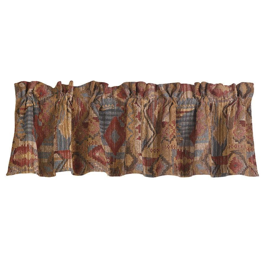 Western Ruidoso Patchwork 18"x84" Kitchen Valance