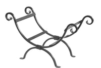 Iron Log Basket - Meadow - Ozark Cabin Décor, LLC