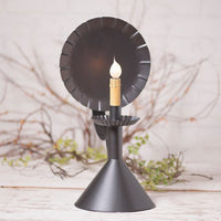 Wired Accent Light on Cone in Smokey Black - Ozark Cabin Décor, LLC