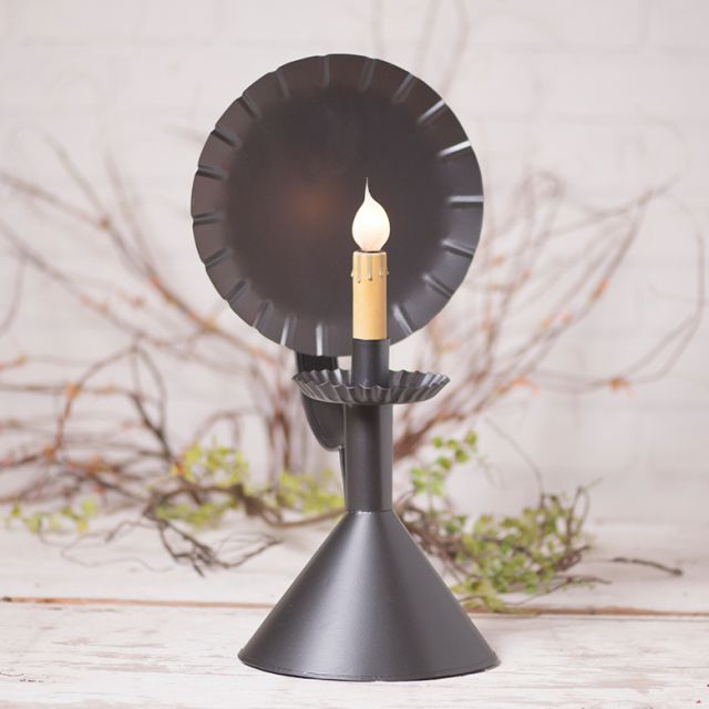 Wired Accent Light on Cone in Smokey Black - Ozark Cabin Décor, LLC