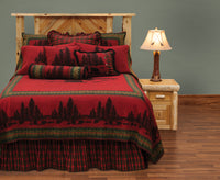 WD32215-Q Wooded River Bear Value Bedding Set - 5 Sizes 