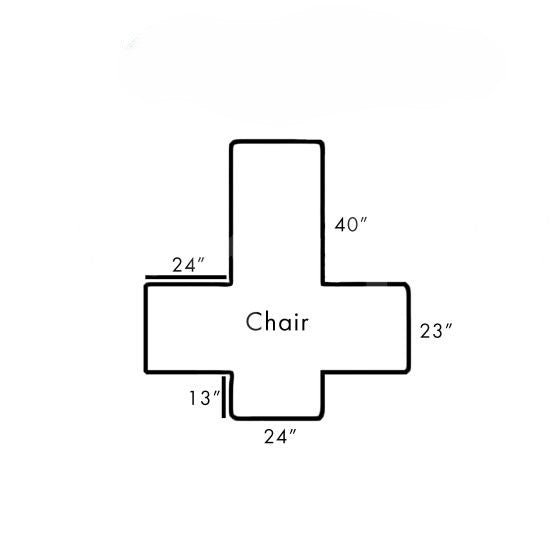 Pine Panels Reversible Quilted Chair Cover - Ozark Cabin Décor, LLC