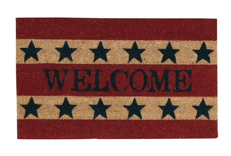 Welcome Americana Doormat - Ozark Cabin Décor, LLC