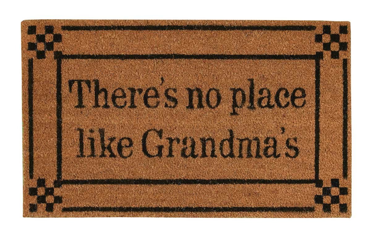 There's No Place Like Grandma's Doormat - Ozark Cabin Décor, LLC