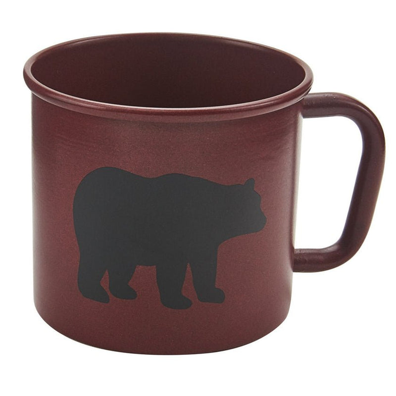 Linville Enamel Bear Mug - Set of 4 Bear - Ozark Cabin Décor, LLC