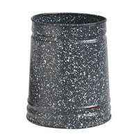 Gray Graniteware Enamel Utensil Crock - Ozark Cabin Décor, LLC