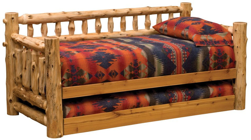 Cedar Log Day Bed - Ozark Cabin Décor, LLC