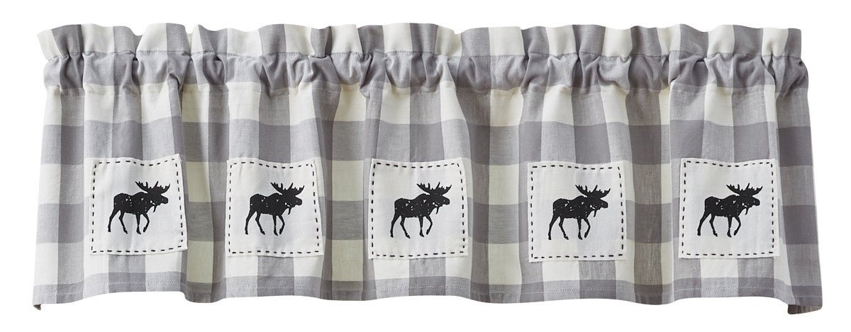Wicklow Moose Applique Valance - Thumbnail 2