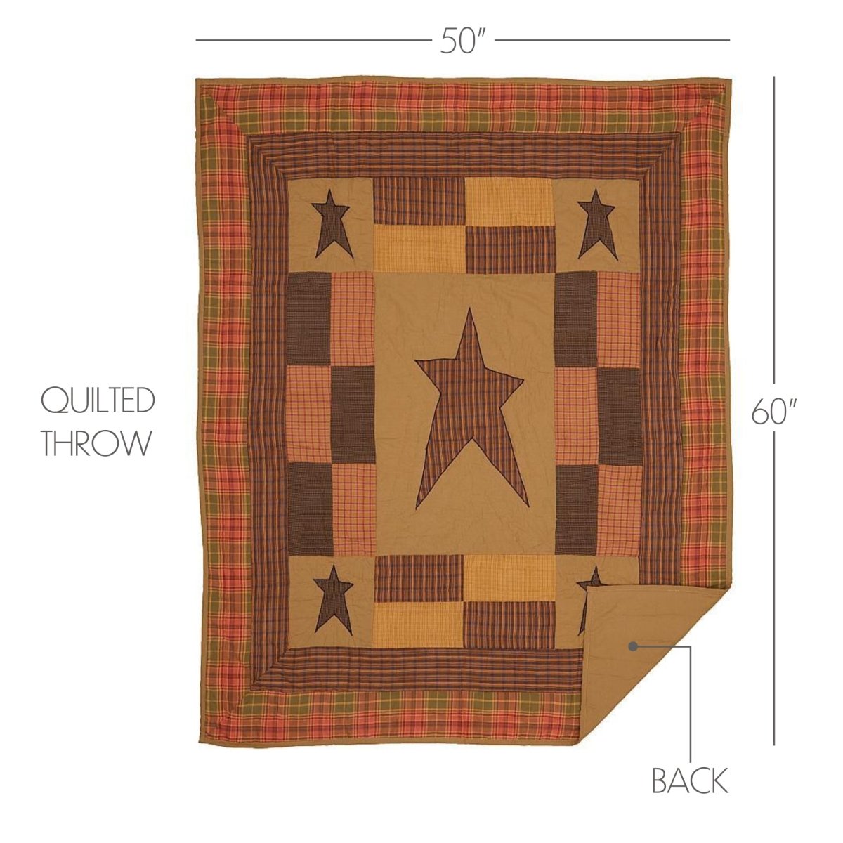 Stratton Quilted Throw - Thumbnail 2