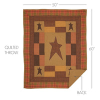 Stratton Quilted Throw - Ozark Cabin Décor, LLC