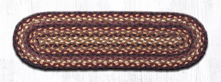 Black Cherry & Cream Stair Tread - Ozark Cabin Décor, LLC