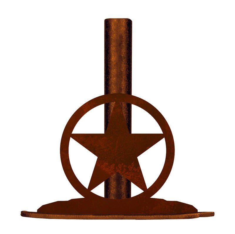 Texas Star Iron Paper Towel Holder