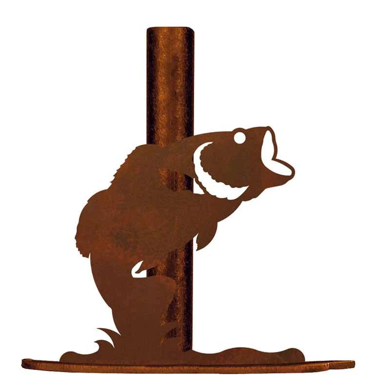 Bass Paper Towel Holder