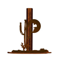 IW-PT-9131 Cactus Paper Towel Holder - Ozark Cabin Décor, LLC