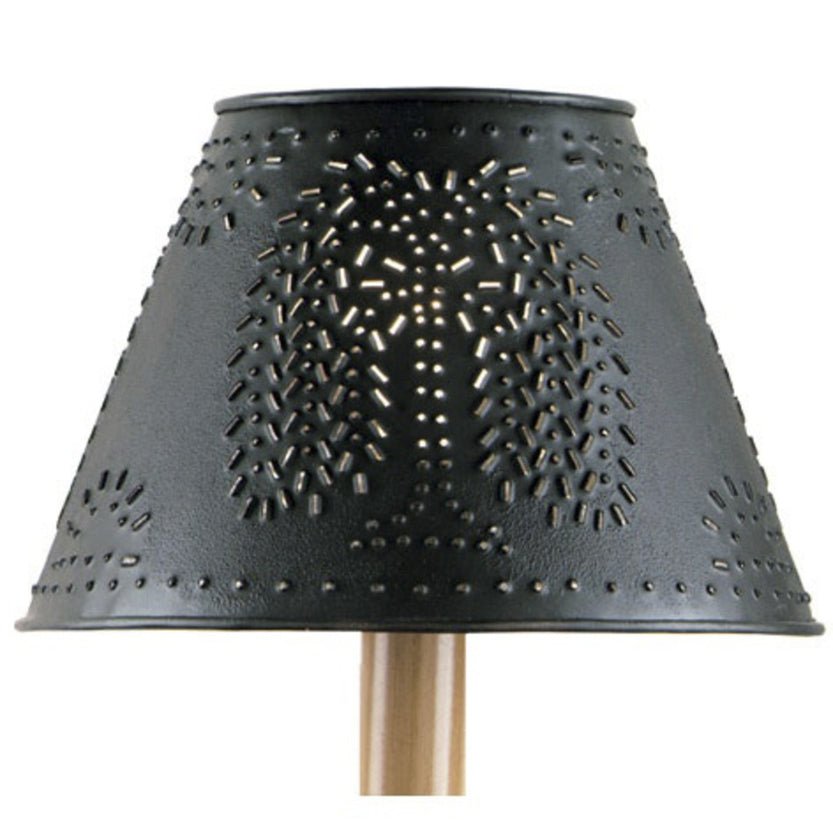 Metal Willow 12" Lamp Shade - Black - Ozark Cabin Décor, LLC