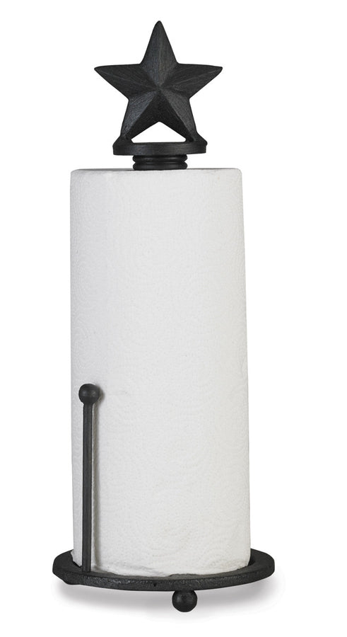 Blackstone Star Paper Towel Holder - Ozark Cabin Décor, LLC