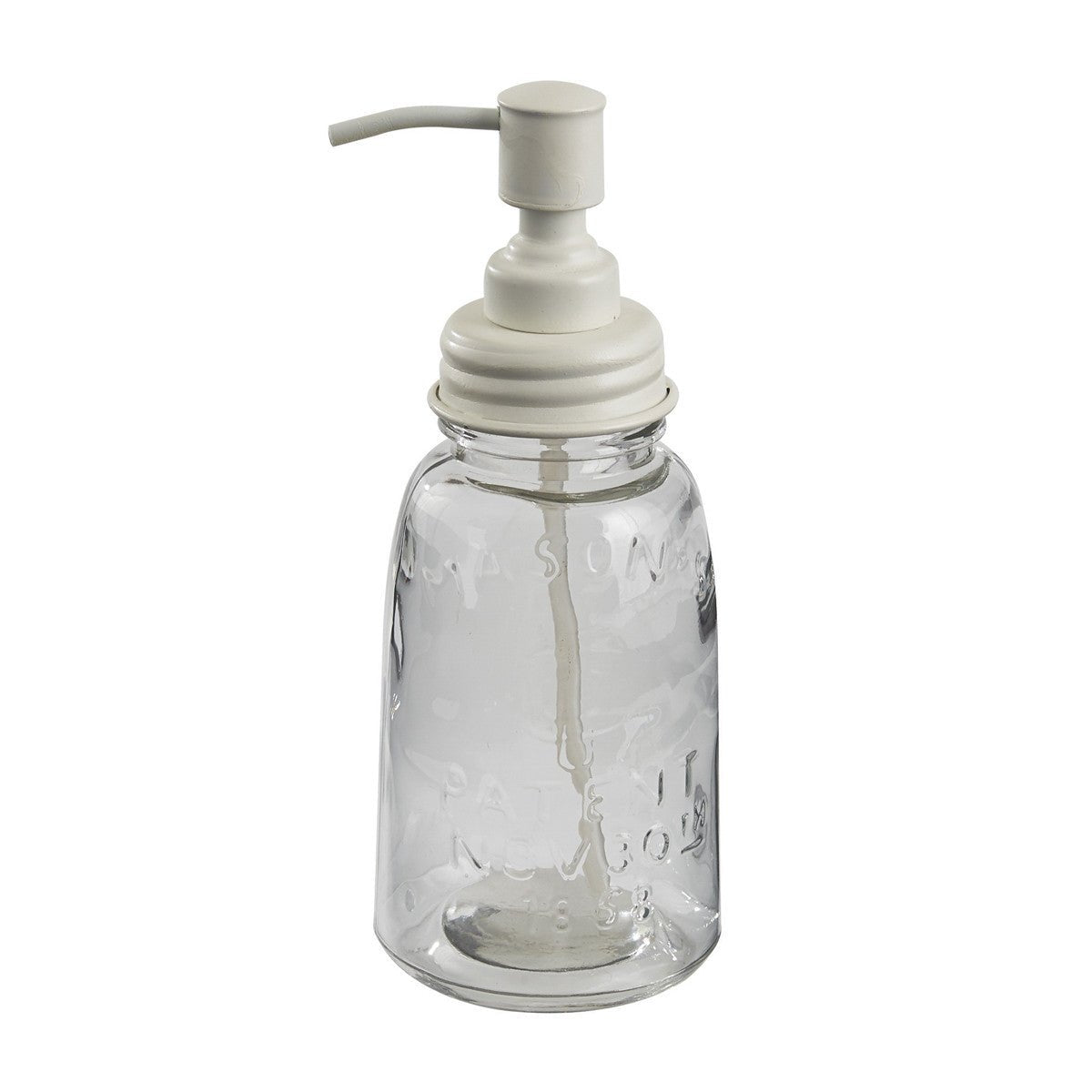 Mason Jar Dispenser - White - Ozark Cabin Décor, LLC