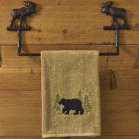 Cast Moose Towel Bar - 16" - Ozark Cabin Décor, LLC