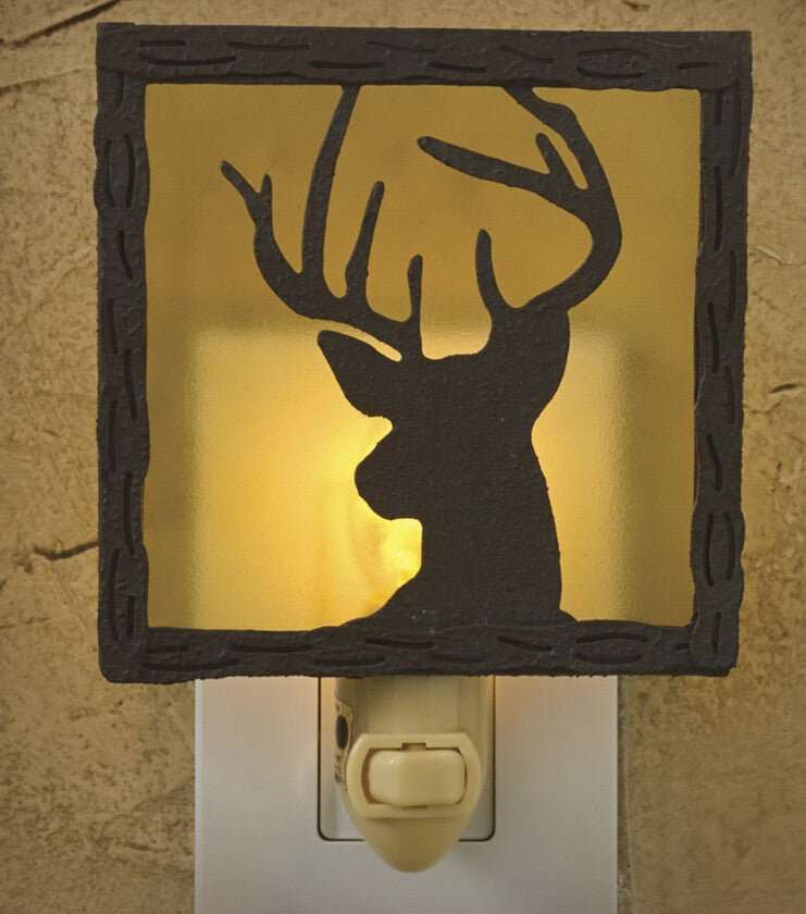 Buck Deer Night Light - Ozark Cabin Décor, LLC