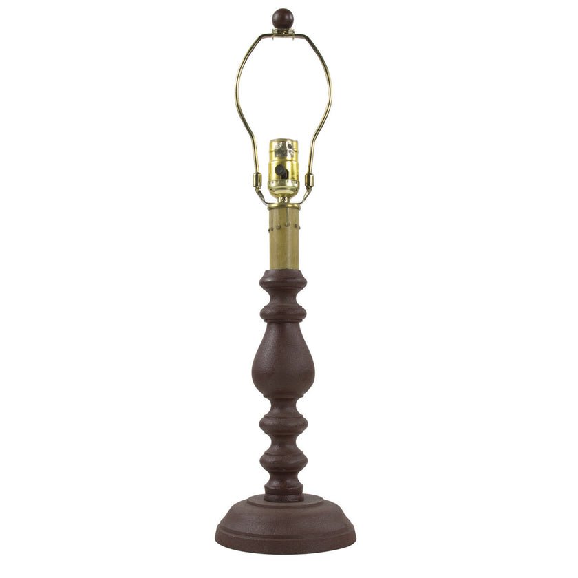 Red 23" Candlestick Lamp - Ozark Cabin Décor, LLC