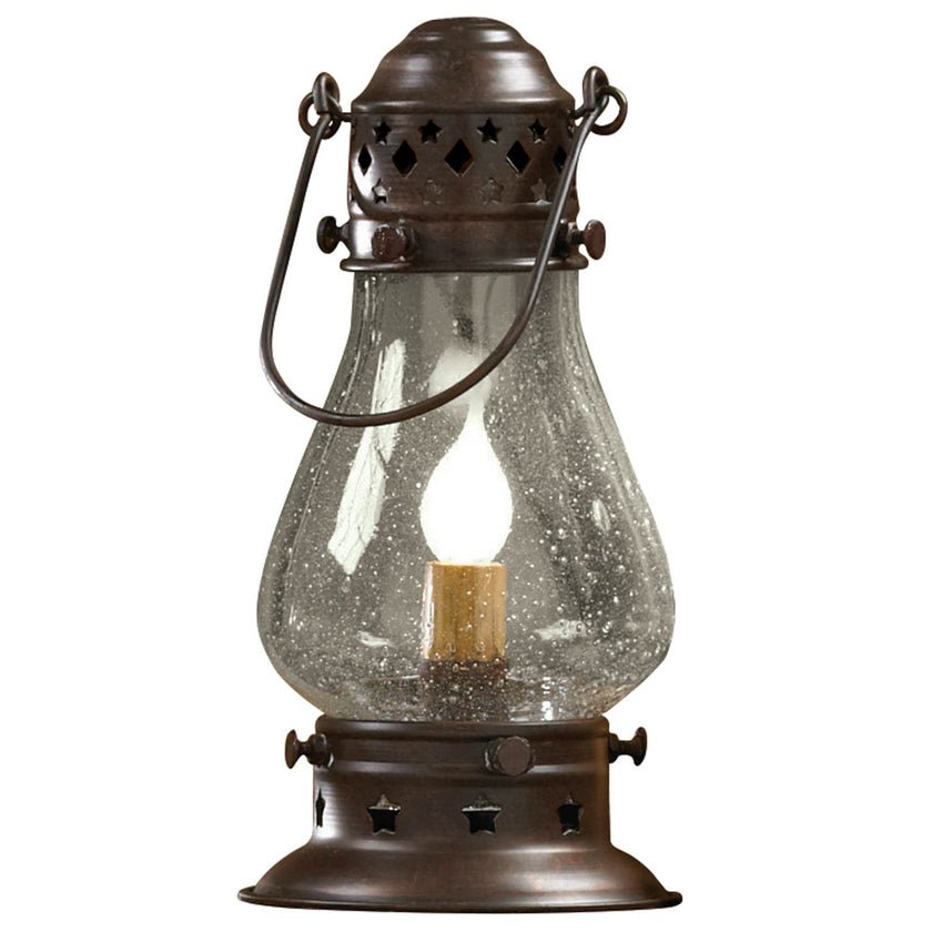 PD-25-180 Rustic Copper 9.5" Tall Onion Lamp - Ozark Cabin Décor, LLC