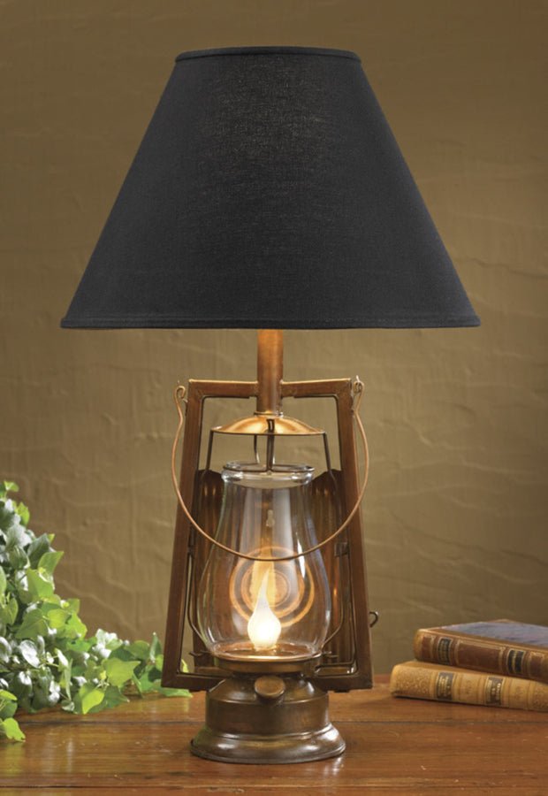Lumberton Lantern Lamp w/Nightlight - Ozark Cabin Décor, LLC