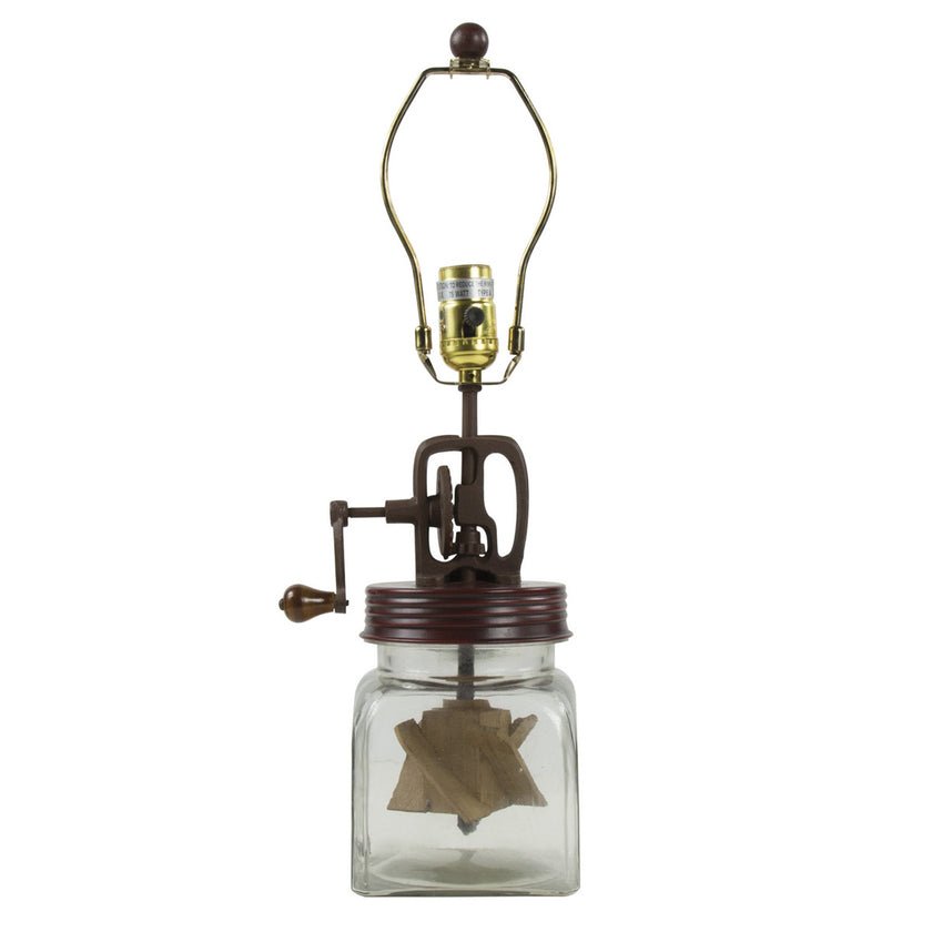 Butter Churn Lamp - Ozark Cabin Décor, LLC