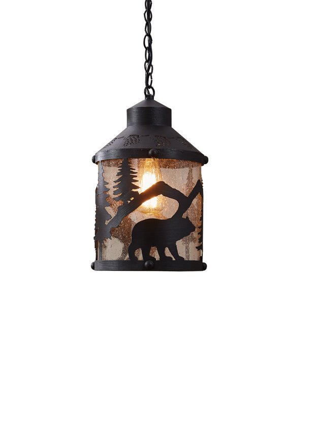 Black Bear Pendant Light - Ozark Cabin Décor, LLC