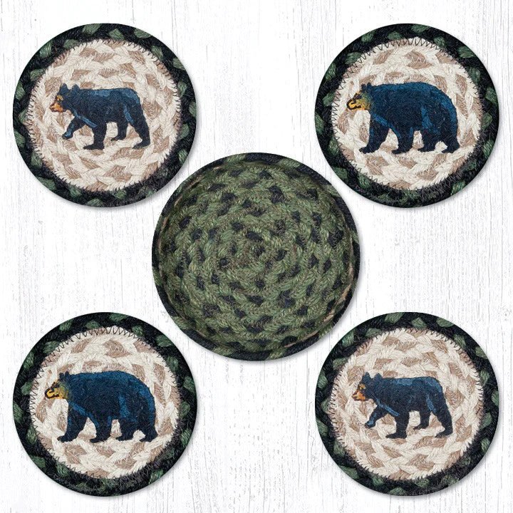 Mama & Baby Bear Coaster Set - Ozark Cabin Décor, LLC