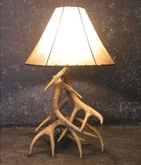 Lodge 3 Antler Lamp - Ozark Cabin Décor, LLC