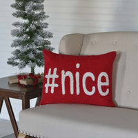 #Nice Christmas Pillow - Ozark Cabin Décor, LLC