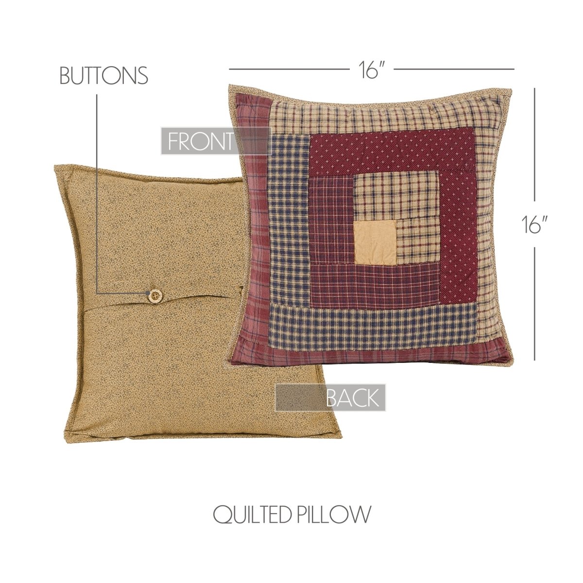 Millsboro Quilted Pillow - Thumbnail 3