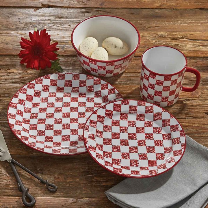 Chicken Coop Dinner Plate - Set of 4 - Ozark Cabin Décor, LLC