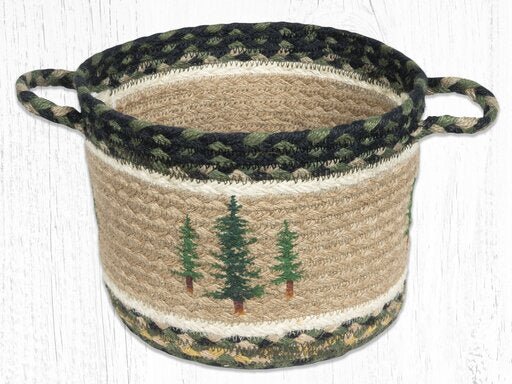 Tall Timbers Braided Jute Utility Baskets - Ozark Cabin Décor, LLC