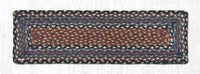 Burgundy, Blue, & Gray Stair Tread - Ozark Cabin Décor, LLC
