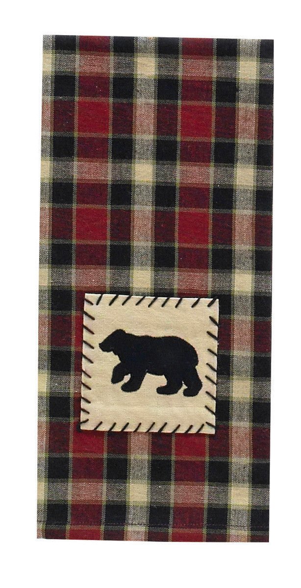 Black Bear Kitchen Towel Set - Ozark Cabin Décor, LLC