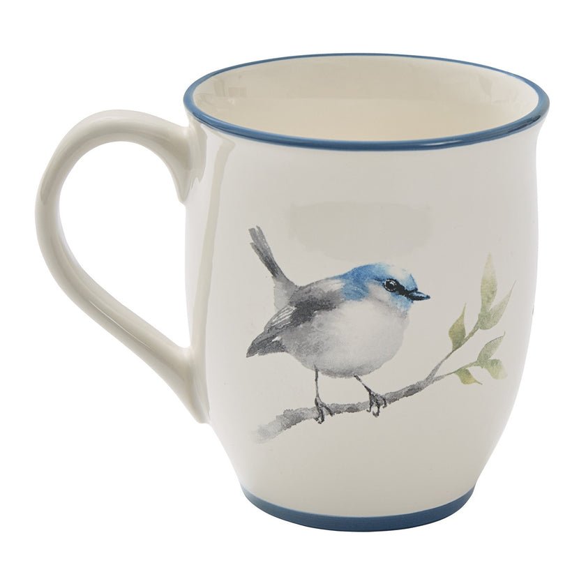 Aviary Coffee Mug - Set of 4 - Ozark Cabin Décor, LLC