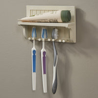 Vintage Shelf Toothbrush Holder - Ozark Cabin Décor, LLC