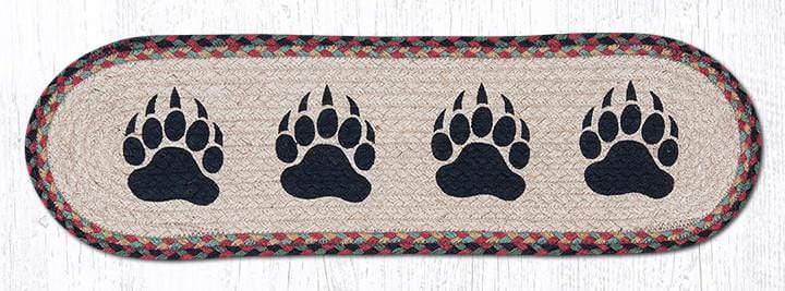 ST-OP-081 Bear Paw Stair Tread - Ozark Cabin Décor, LLC