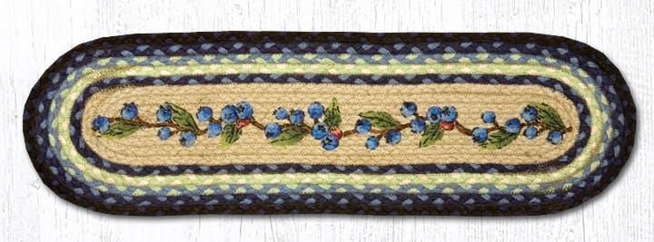 ST-OP-312 Blueberry Vine Stair Tread - Ozark Cabin Décor, LLC