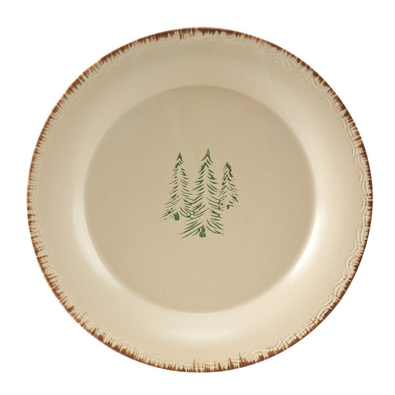 Rustic Retreat Dinner Plate - Set of 4 - Ozark Cabin Décor, LLC