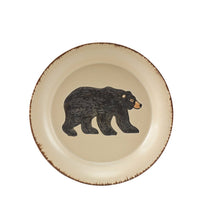 Rustic Retreat Bear Salad Plate - Set of 4 - Ozark Cabin Décor, LLC