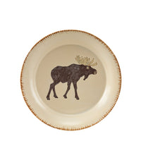 Rustic Retreat Moose Salad Plate - Set of 4 - Ozark Cabin Décor, LLC