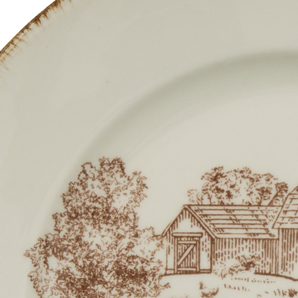 Down On The Farm Salad Plate - Set of 4 - Ozark Cabin Décor, LLC