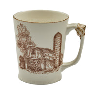 Down On The Farm Coffee Mug - Set of 4 - Ozark Cabin Décor, LLC