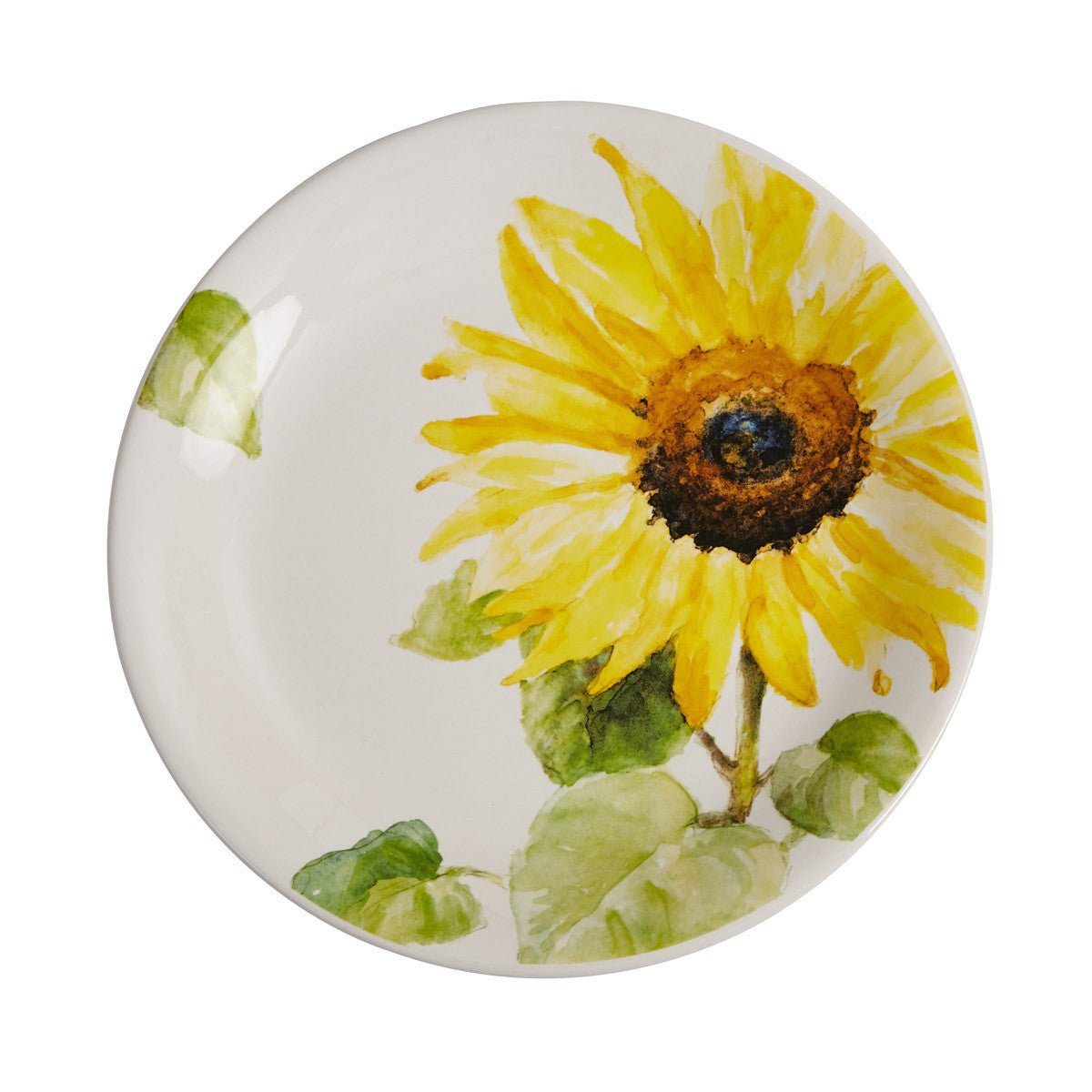 Sunflower Salad Plate - Set of 4